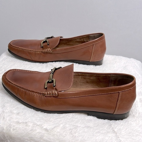 Donald Pliner Leather Niles Horse Bit Loafer size 13